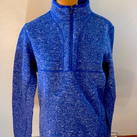 Antigua Other - NWT sz SAntigua Men's Fortune 1/4 Zip Sweater Knit Pullover Dark Royal Heather